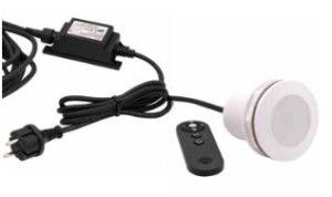 Mini projecteur LED couleur RGB pour pisicne bois