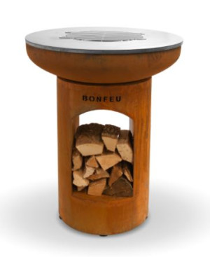 Brasero de jardin Bonfeu - BonBiza Open : Rouille