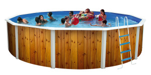 Piscine hors sol en acier ronde VETA 460 x 1.20 cm