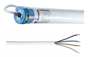Moteur volet : BECKER 24V AFDC 60 Nm
