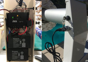 alimentation sans fil avec kit chargeur + deux batteries 24V amovible (Moov)