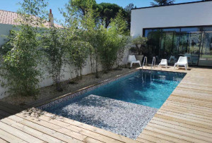 Rouleau 1.65 x 25 m verni imprimé Alkorplan 3000 Persia vieux noir