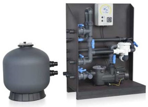 Solution Filtration All in Pal VipPool + électrolyse + régul PH