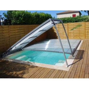 Abri piscine en kit : Plat amovible pour piscine 3.90 x 2.5 m (4.20 x 2.80 m)