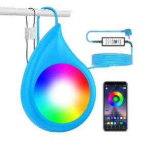 Projecteur pour piscine hors sol : connectée