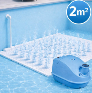 Distripool 2 m2 de DISTRI-JET BUBBLE + 4 ML + BLOWER 1200 W : < à 1.25 m