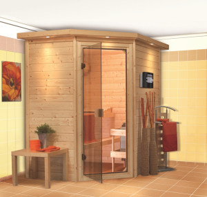 Sauna bois massif 38 mm Cilja - PNP