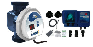 Pack électrolyseur TURBO SALT TS400 + Régulateur de PH : 40 m3