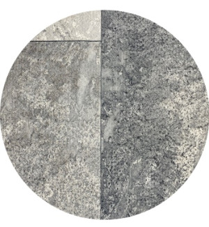 Liner armé 1.65 x 25 m Hydroflex 4D perception HYDROFLEX : Gris silex