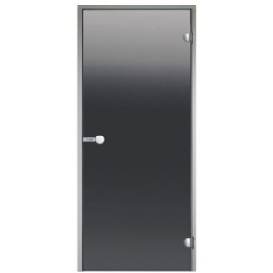 Harvia Porte pour hammam 690 x 1890 mm Grise