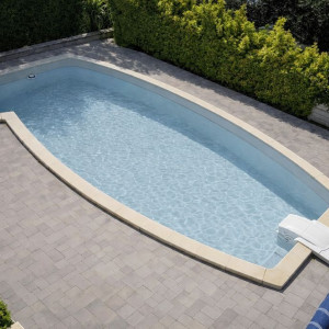 Liner 75/100ème Desjoyaux Ovoïde Standard : 12 x 6 m