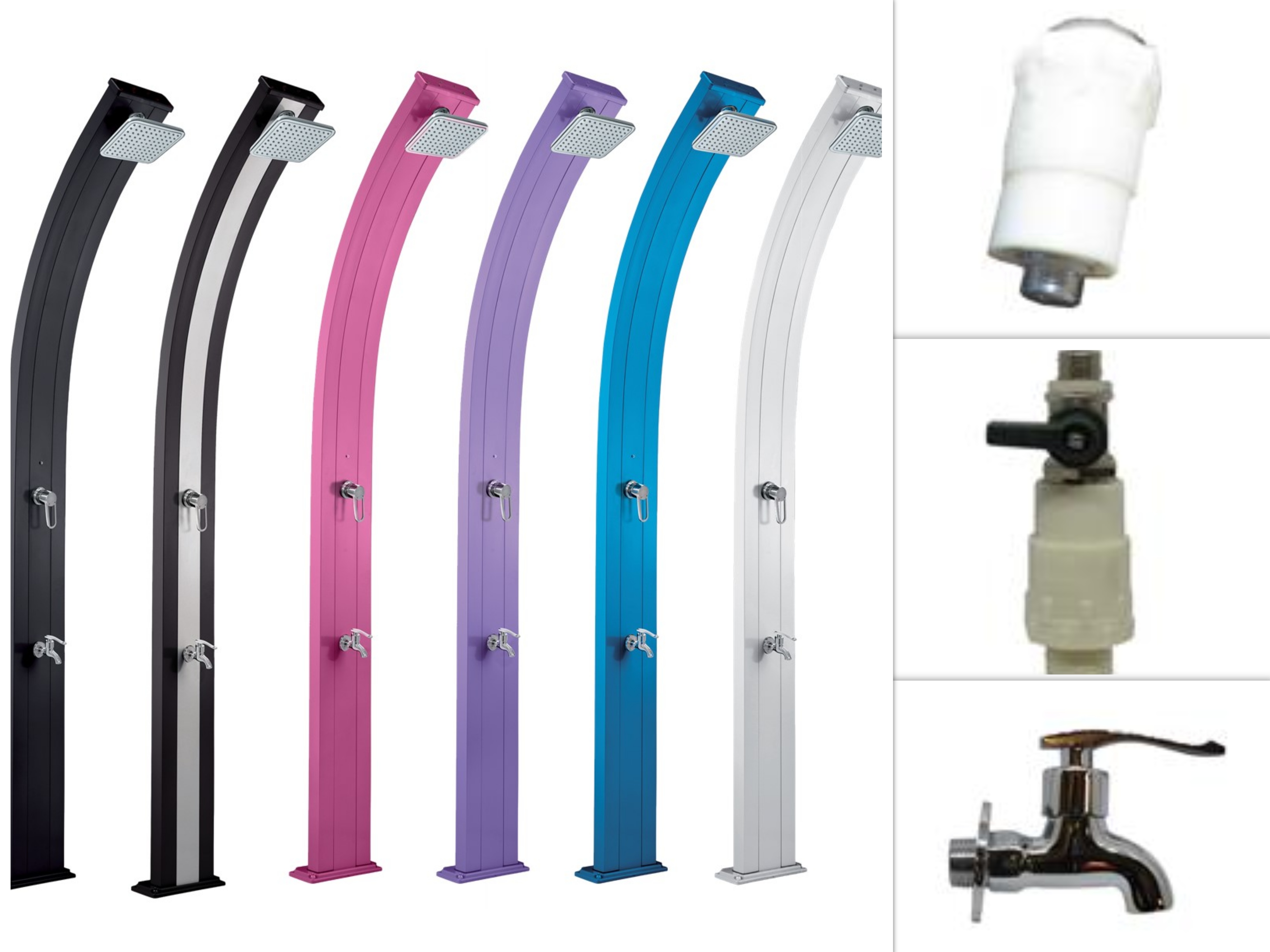 Joint de bouchon de purge : DOUCHE SOLAIRE SPRING 30L