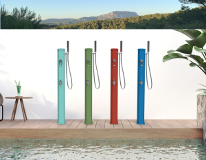 Douche Solaire JOLLY GO RAL6027 Vert Opaline - 20L