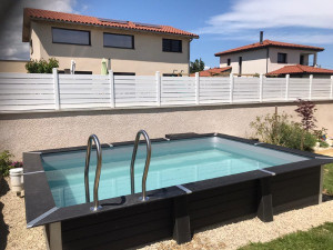Piscine composite rectangulaire 4/3 Ed’line Pool : 5.76 x 4.44 x 1.20 m