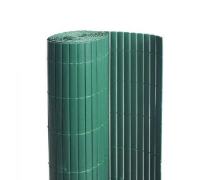 Canisse PVC double face vert : 1m x 3m