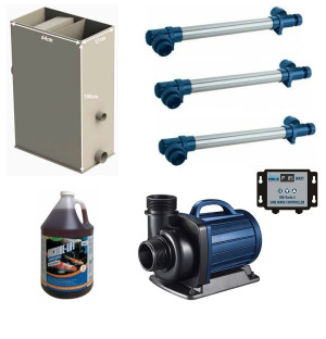 Filtration piscine PREMIUM : Type II : Naturelle : 200 m3