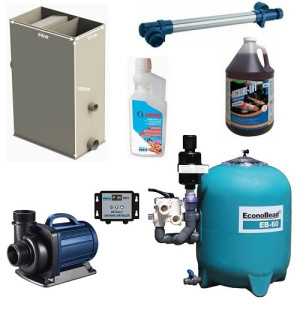 Filtration piscine PREMIUM : Type IV : Limpide : 50 m3