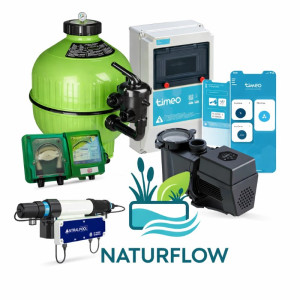 Zodiac Kt Filtration + traitement pour piscine naturelle de 55 m3