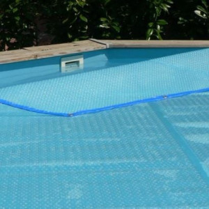 Sunbay Bâche à bulle GEOBULLE Vanille 4,12 m - Hexagonale