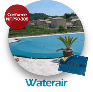 Bâche d'hiver compatible piscine Waterair modèle Barbara 10