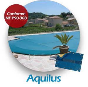 Bâche d'hiver pour piscine TAHITI 6 x 11.03 m - Aquilus