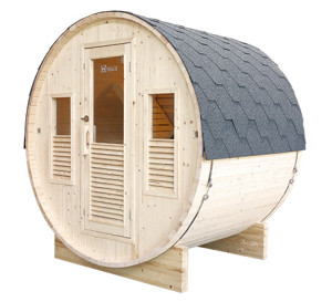 Sauna d'extérieur tonneau GAIA Bella