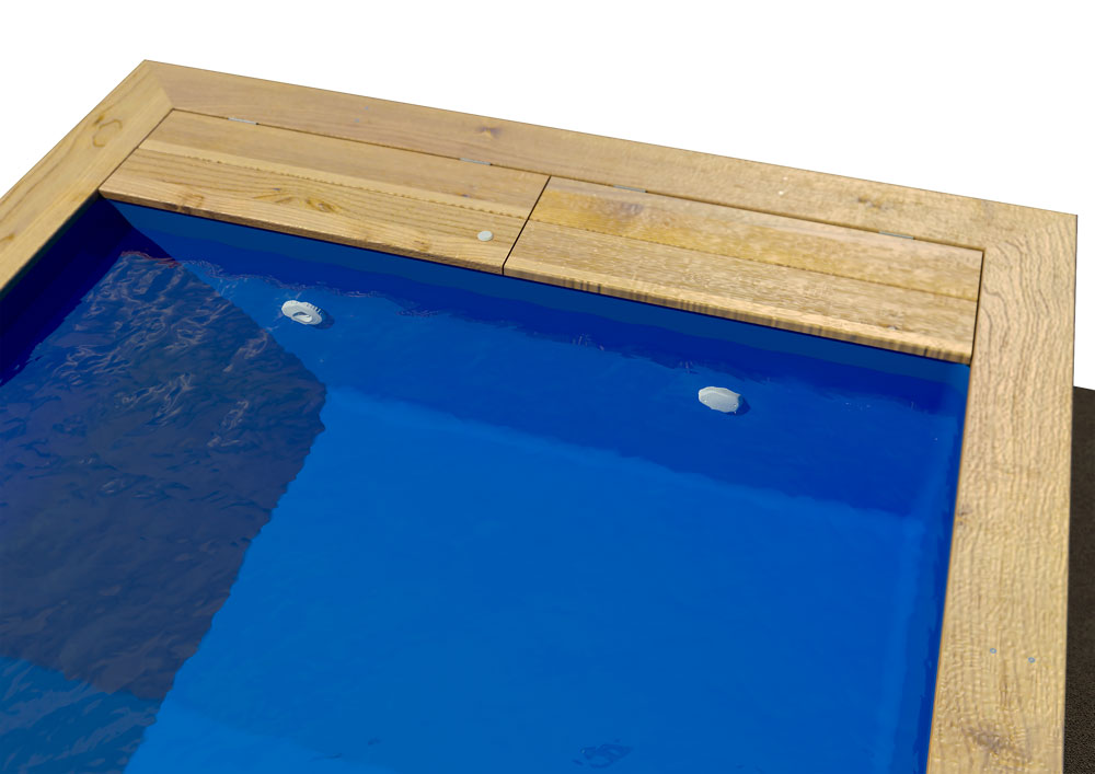 Liner 75/100ème compatible Piscinelle HX5 - hexagonale