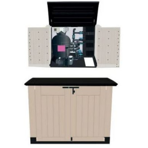 Coffre en PVC : Filtration 14 m3/h + Electrolyseur + Régulateur PH