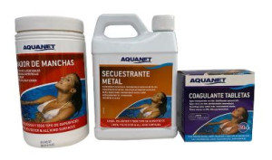 Kit anti-taches brunes pour piscine polyester