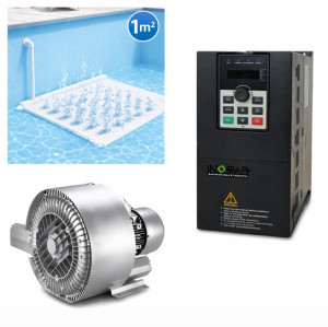 Sparkling-waters Kit complet Bubble Floor S : 1 m2 + Blower + Kit G1