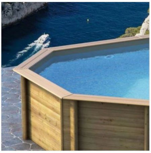 Liner piscine bois Cerland 440 - Tropic octo 414 - Weva octo 440 - Odyssea octo 440 _ h 133 cm