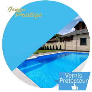 Liner piscine 75/100ème VERNIS Bleu France - 2010