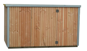 Local technique vide en bois UNIQUE : 200 x 100 x 110 cm