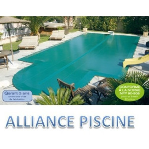 Bâche d'hiver piscine en coque Alliance Cristal