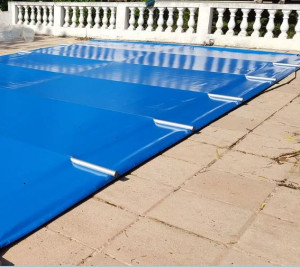 Bâche à barres piscine NeoCover GOLD sur mesure