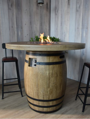 Tonneau brasero à gaz : Lafite Barel : Full option