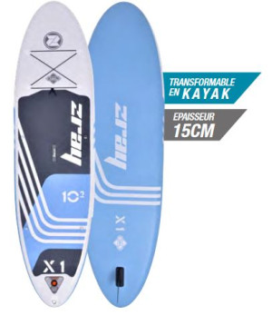 Paddle gonflable Zray X-Rider 10'2''