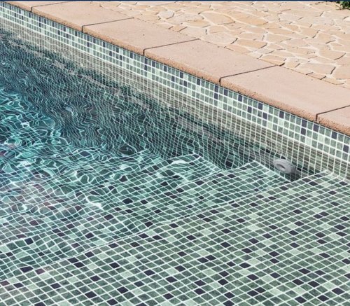 Liner piscine 75/100ème 2015 persia Gris vernis