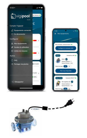 OFIX VP : Analyseur connecté sur la canalisation : seul