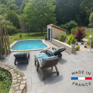 Piscine coque design Tignes de 6.00 X 3.40 X 1.50 M : Sans filtration