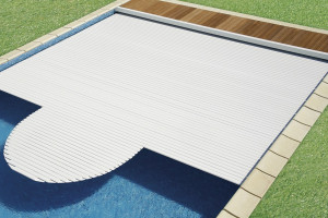 ECA Volet immergé piscine moteur dans l'axe Roussillon II