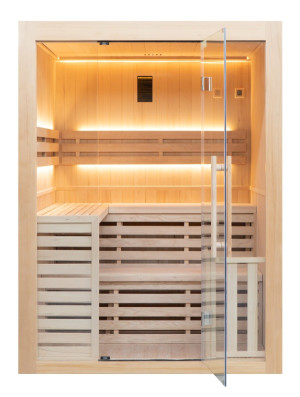 Sauna traditionnel Sense 4 places Pack complet