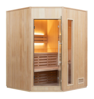 Sauna Vapeur ZEN - 3 places Angulaire