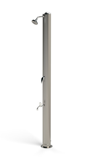 Douche solaire design SOL-GP inox : 28 L