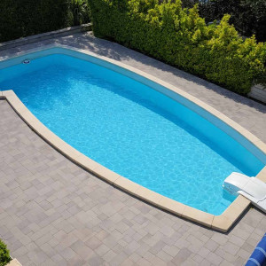 Liner 75/100ème Desjoyaux Ovoïde Standard : 11 x 6 m