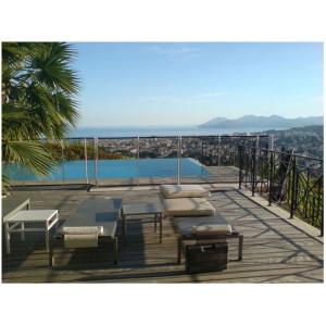 Clôture piscine Beethoven filet sur mesure : Classique (diam 16 mm)