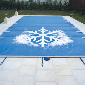APF Pool Design Bâche à barres piscine Summum Flex spécial neige