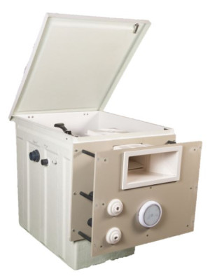 Mur filtrant O'Filtre WF8 : Blanc + By pass + Sel + Régulateur PH