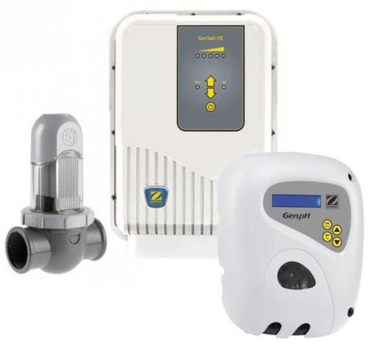 Pack Électrolyseur Zodiac OE 10 + régulateur PH Perfect : 40 m3