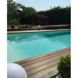 piscine en kit béton 7 x 3 m LUXE